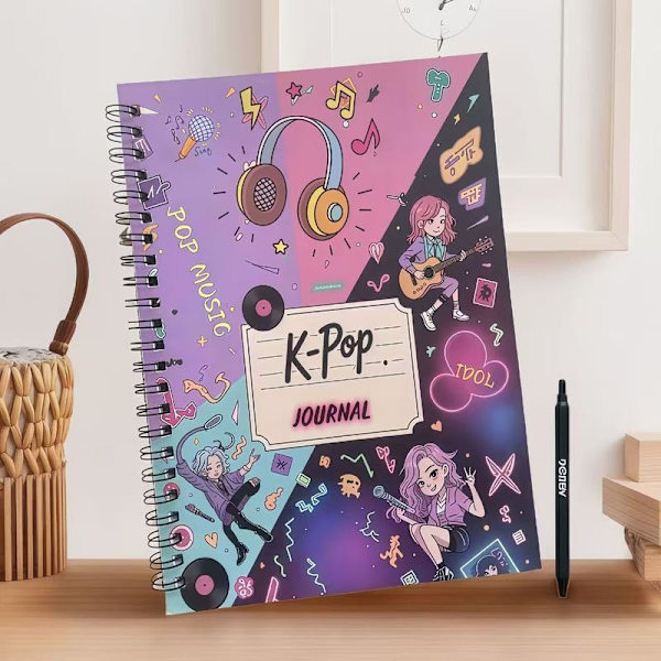 K-POP spiralblock för tjejer
