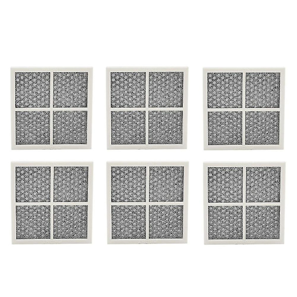 6 stk. erstatningsfilter for Lg Lt120f kjøleskap