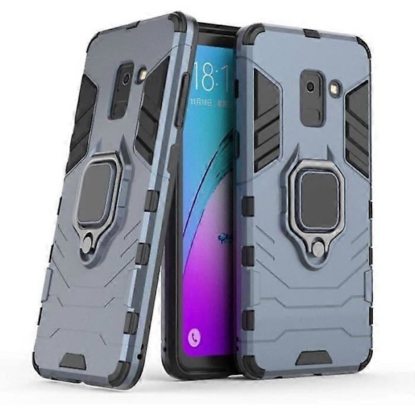 Galaxy A8 (2018) Etui, Magnetisk Biltelefonholder Ring 360 Beskyttelse Ring Samsung Galaxy A