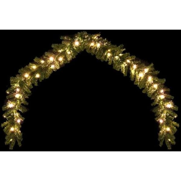 vidaXL 10 m LED jouluköynnös Blanc