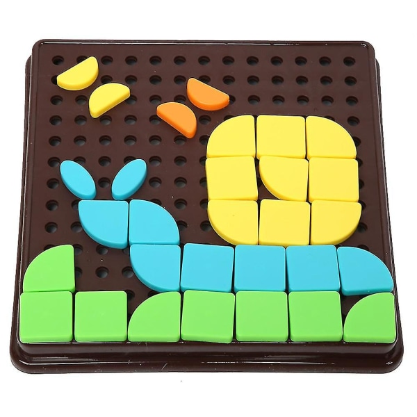 Kid Diy Block Puzzles Leksak För 1 2 3 År Gamla Pojkar Flickor, Tidig Pedagogisk Rolig Leksak Byggsten Leksak