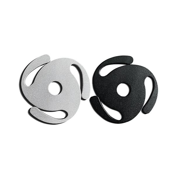 Adapter i aluminiumlegering for LP-platespiller, RPM-balansert metallplate, stabilisator, vektklemme-b