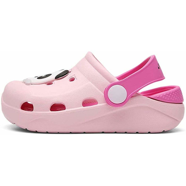 Træsko Børnehave Sandaler Drenge Piger Strand Tøfler Sommer Mules Slip-On Hurtigtørrende Pool Sko （Størrelse：145cm)