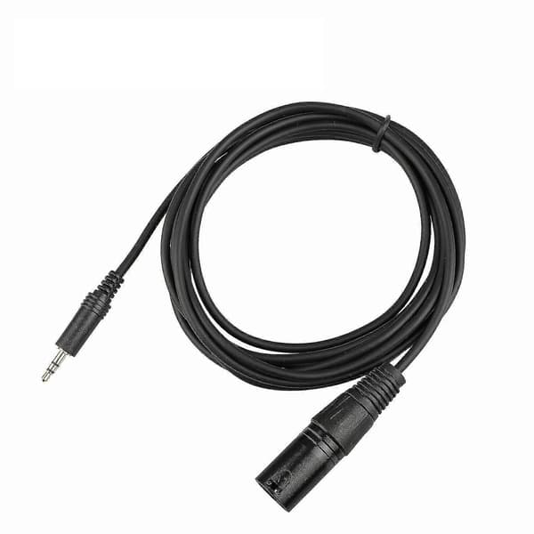3,5 mm till XLR-ljudkabel