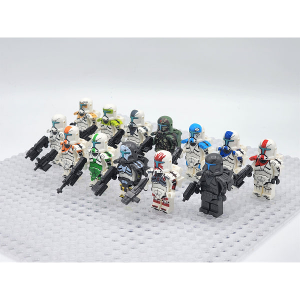 Star Wars Clone Commandos Delta Squad Assortment 13 Rakennuspalikka Lelut