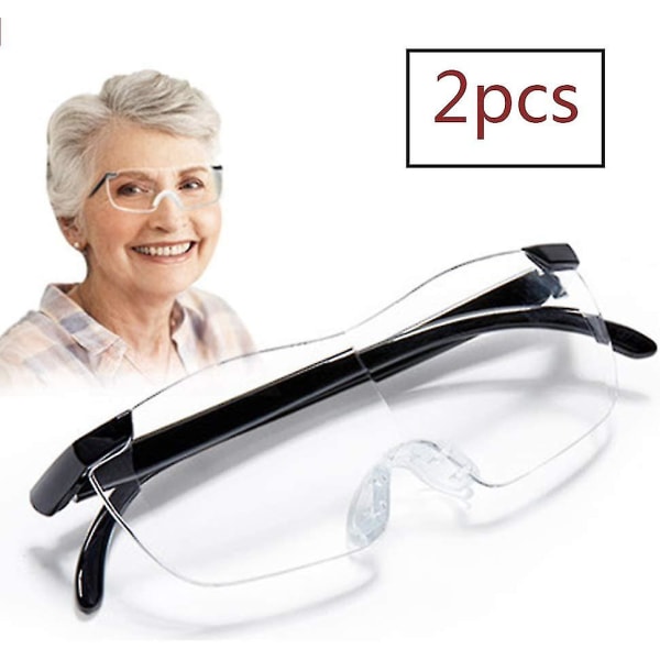 Magnifying Glasses As Reading Aids And Visual Aids, 2pcs