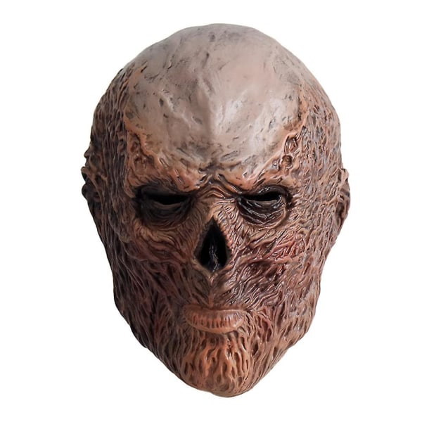 Stranger Things 4 Vecna Lateksimaski Miehille Naisille Aikuisille Päänsuojus Halloween Kauhuhirviö Paha Maski Pukujuhlat Cosplay Rekvisiitta Skin Color