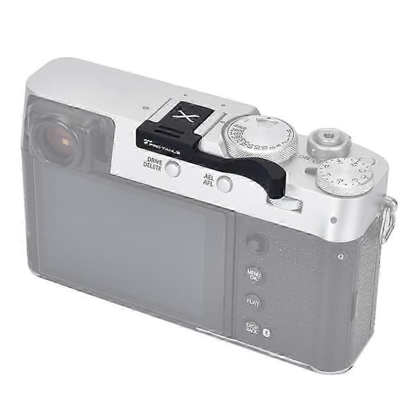 Kameratommelfingergreb med blitzskodæksel til Fujifilm X100-seriens modeller