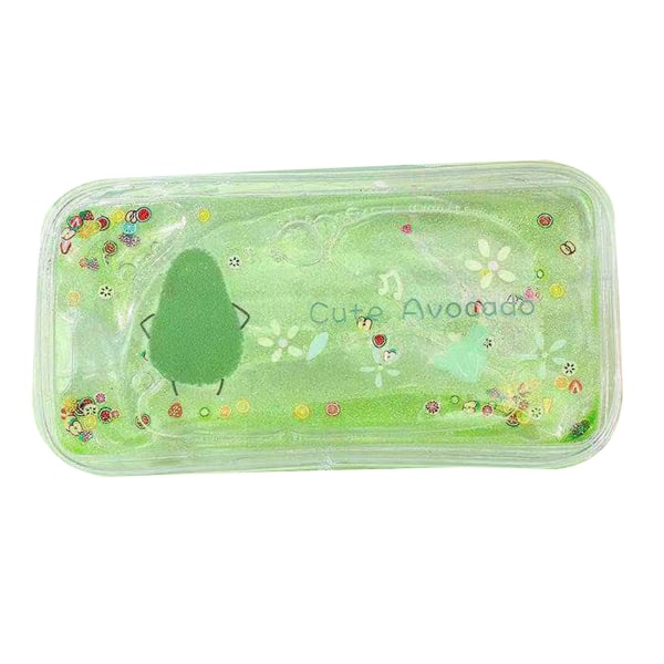 Fashion Pencil Box Cartoon Fruit Travel Toiletry Bag For Girl Friends Students