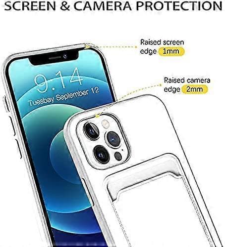 Flytande Silikon Plånboksfodral För Iphone 12, Iphone 12 Pro 6.1 Tum (2020)