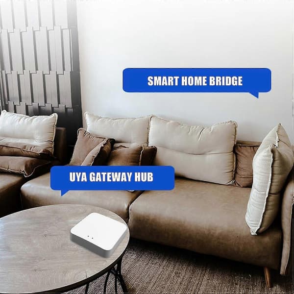 Tuya Zigbee Smart Hub Bridge Tuya Smart Life App Trådløs fjernkontroll for alle Tuya Zigbee 3.0