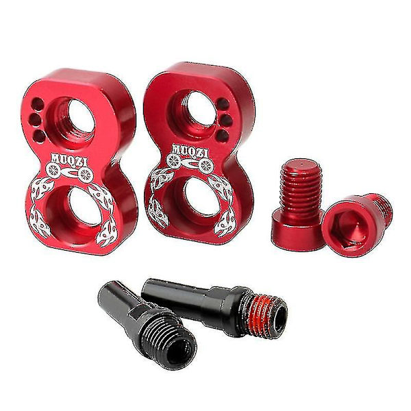 Cykel V-bromsförlängning 406 till 451 Konverteradapter Förlängare Pivot Ramskruvar Kit Cykeltillbehör Red