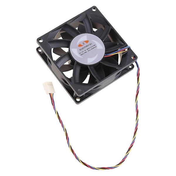 KZ8025B012U 8 cm:n tuuletin 12V 1,00A 4 johtoa 4-napainen nopea palvelimen virran jäähdytystuuletin