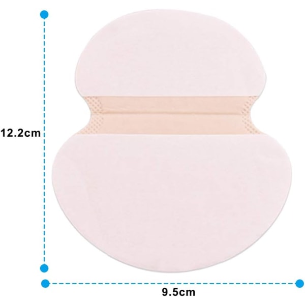 200 stykker svetteputer under armene Engangsputer under armene Deodorant svetteplaster under armene Unisex usynlige pads