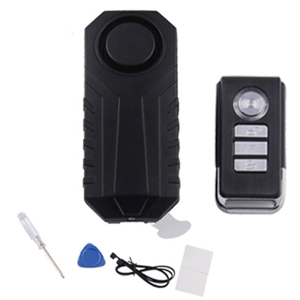 Wireless Anti-theft Motorcycle Bicycle Burglar Alarm With Remote Control Waterproof Security Cycling Bike Alarm System