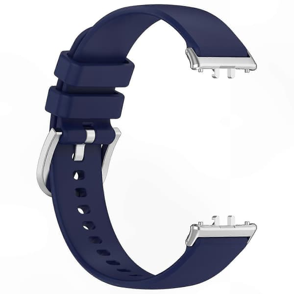 Blød silikone erstatningsrem til fitness-tracker-kompatible enheder Dark blue