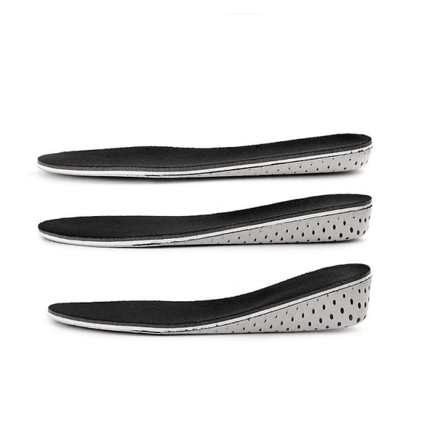Mordely Shoe Inserts / Get Taller - Såler - 2cm, 3cm, Black Black 4cm