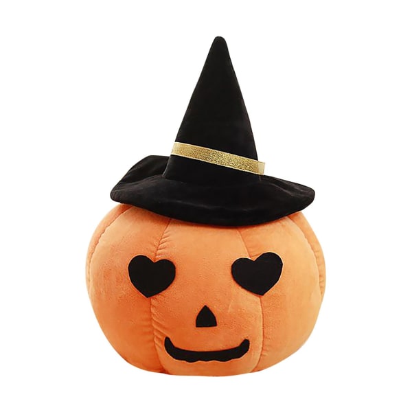 Ny Kreativ Halloween Rolig Love Moon Shaped Hat Plyschdocka