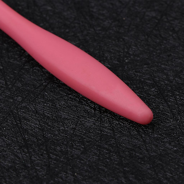 8 st skäggiga nålkrokar set ergonomiskt mjukt handtag sömnad stickning