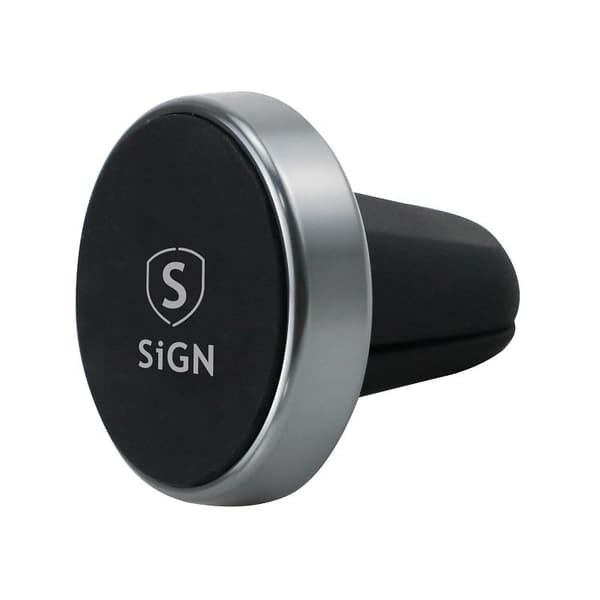 SiGN Magneettinen Autopuhelinpidike Universal - Hopea Silver silver