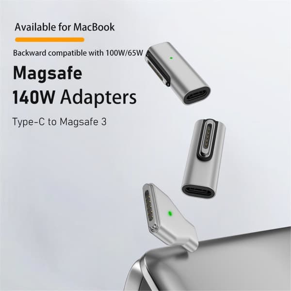 Macbook 140W Adapter MagSafe 3 til USB-C Hurtiglading size 7