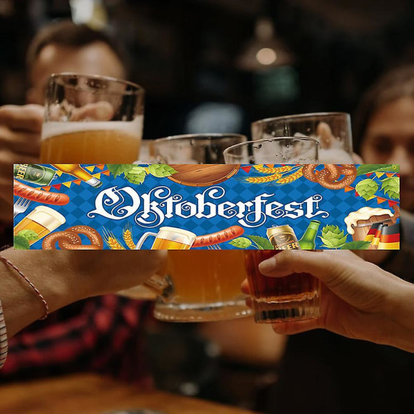 Oktoberfest-skiltbanner, Oktoberfest-dekorasjoner, Oktoberfest-festivalfestartikler