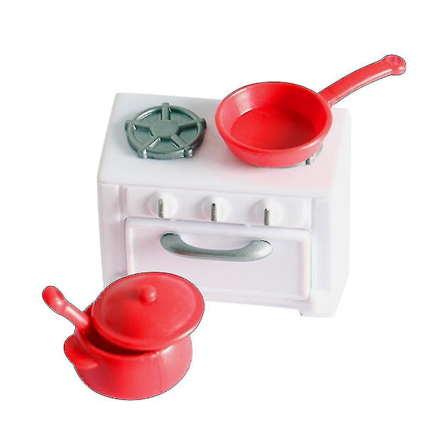 Dekoration Hem Barn Köksredskap Playset Leksakskök Matlagning Leksak Låtsas Kock Tillbehör Simulering Matlagning Leksak