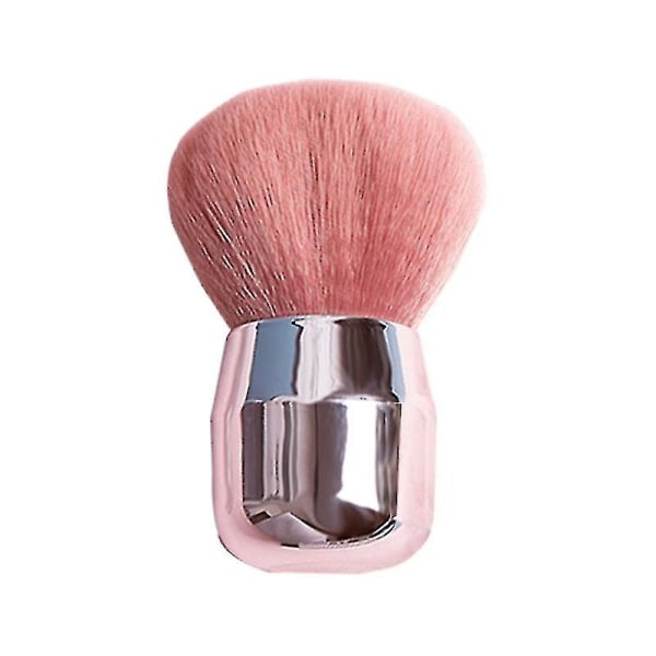 1 st Pink Powder Makeup Borstar Skönhetsborstar Blush Brush Lös pulverborste