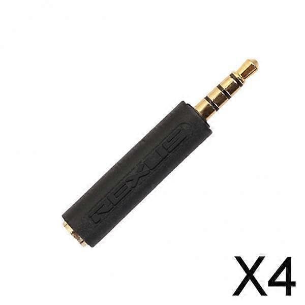 4x3,5 mm lyd CTIA til OMTP / OMTP til CTIA-omformeradapter for telefonhodetelefoner