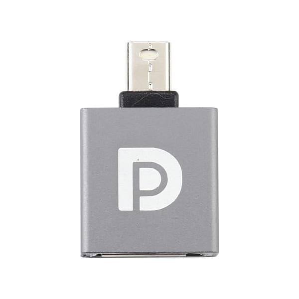 DisplayPort Naaras Mini DisplayPort Uros Adapteri Harmaa size 12