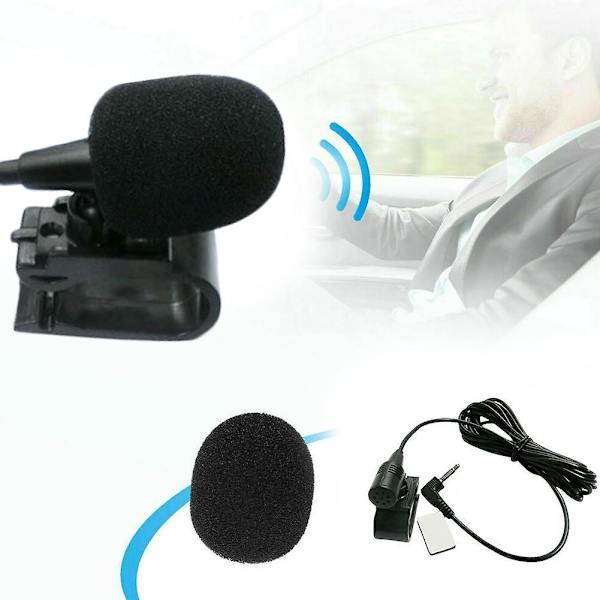 Pioneer Bilstereo Mikrofon Handsfree 3,5 mm Interface Mic