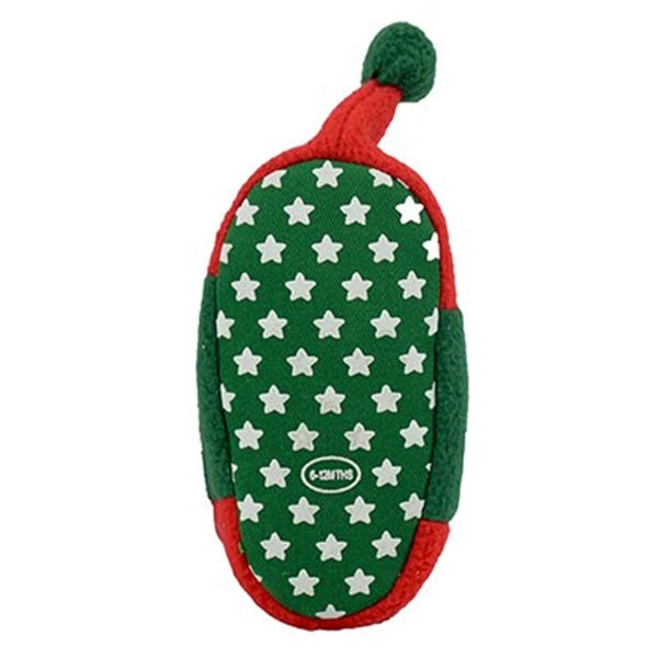 Slumberzzz Christmas Baby Elf -tossut 12-18 kk punainen/vihreä