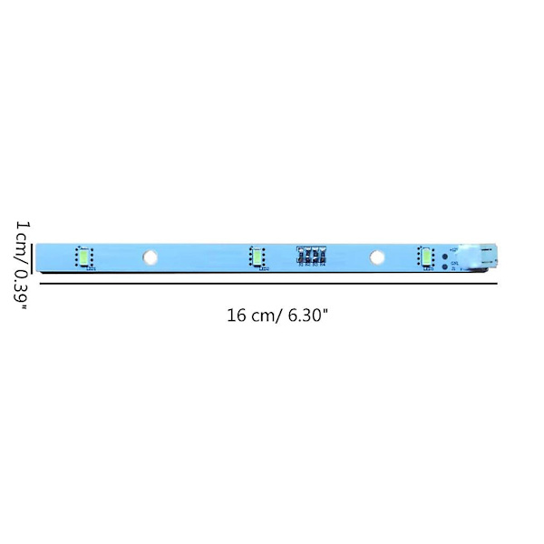 Kyl LED-lampa för Rongsheng/Hisense-kylskåp LED-ljuspanel Ersättnings LED-list Bar Appliance Access