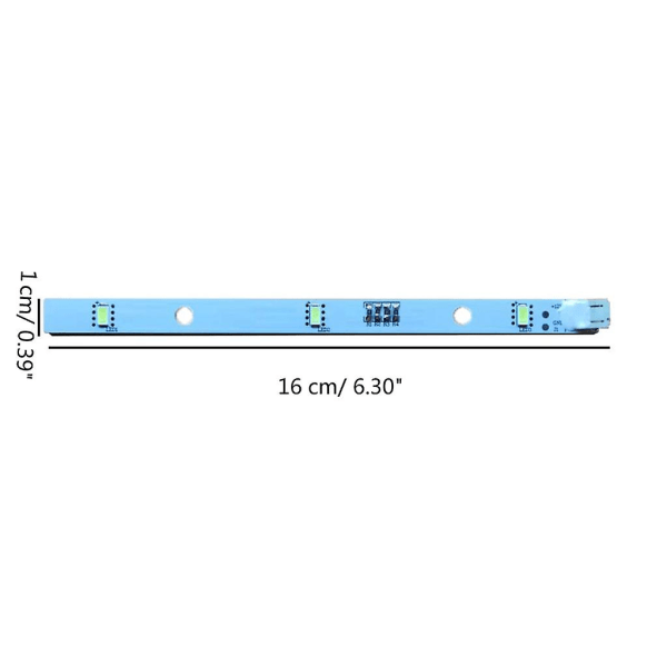 RONGSHENG/HISENSE -jääkaapin LED-valonauha ja kansi