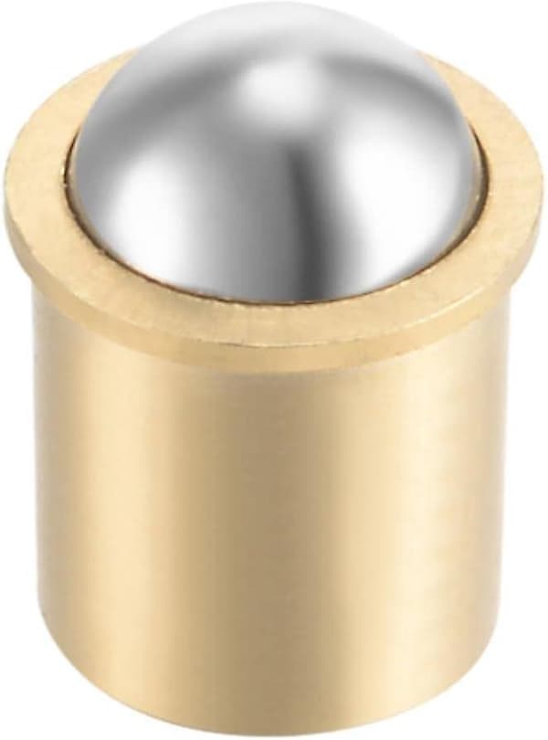 11mm kuglediameter messingbelagt dørskabskuglelås 5 stk