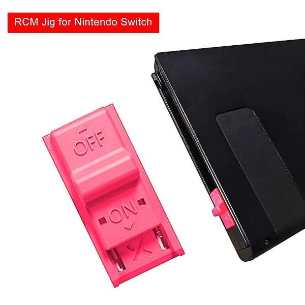Rcm Jig, Rcm Clip Tool Short Connector For Switch Joy-con Red