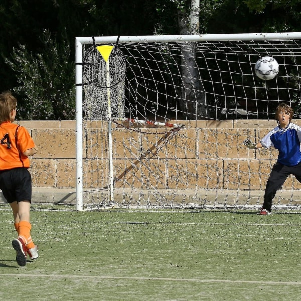 Fotball Top Bins Fotball Target Goal-fotball treningsutstyr, lett å feste og løsne til målet for skyting nøyaktighetstrening