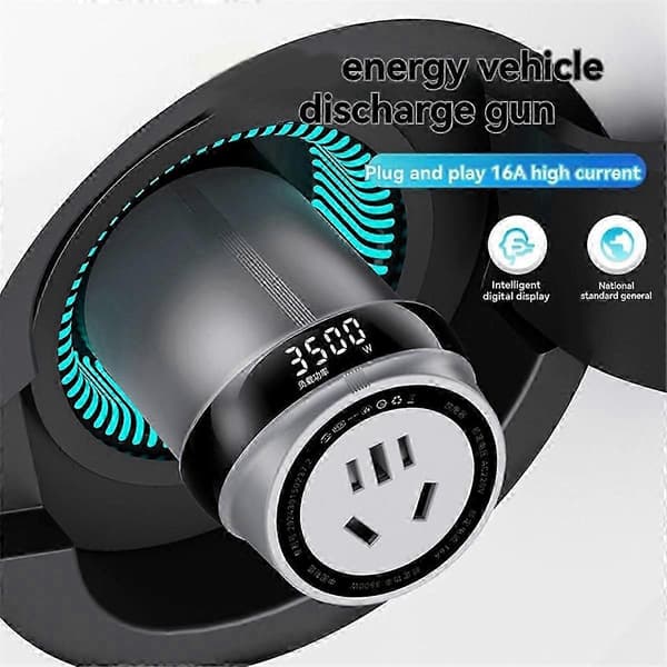 Til Smart V2L Adapter EV V2L GMW ORA 6 V2L Adapter Schuko V2L Stik Entladekabel Oplader