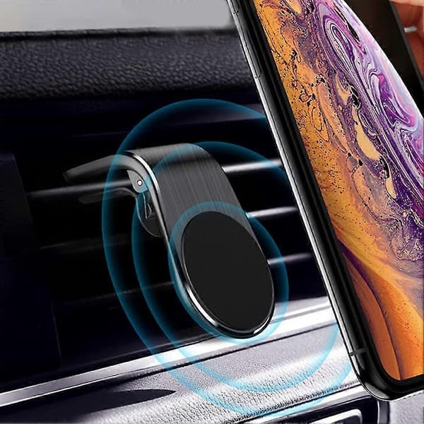 Universal magnetisk bil luftventilfäste hållare klämma för mobiltelefon GPS