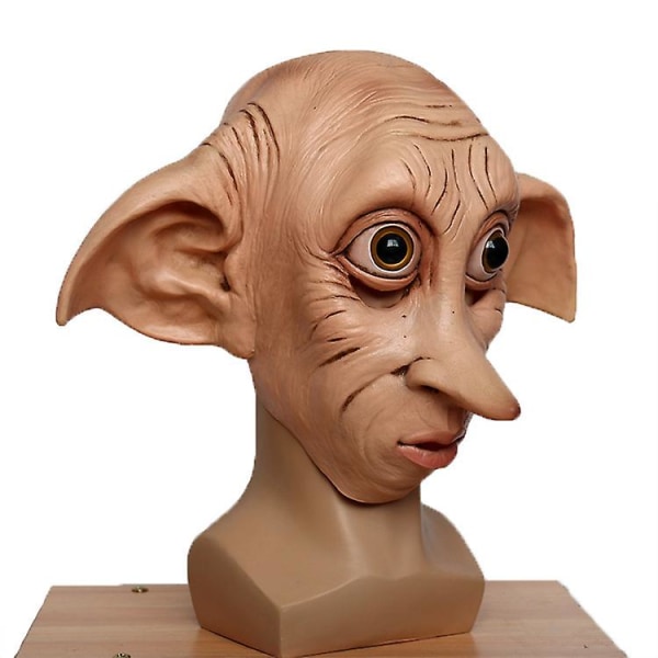 Halloween Harry Potter Dobby Mask Magic World Filmer og TV-produkter Elf Dobby Party Dress Up Rekvisitter