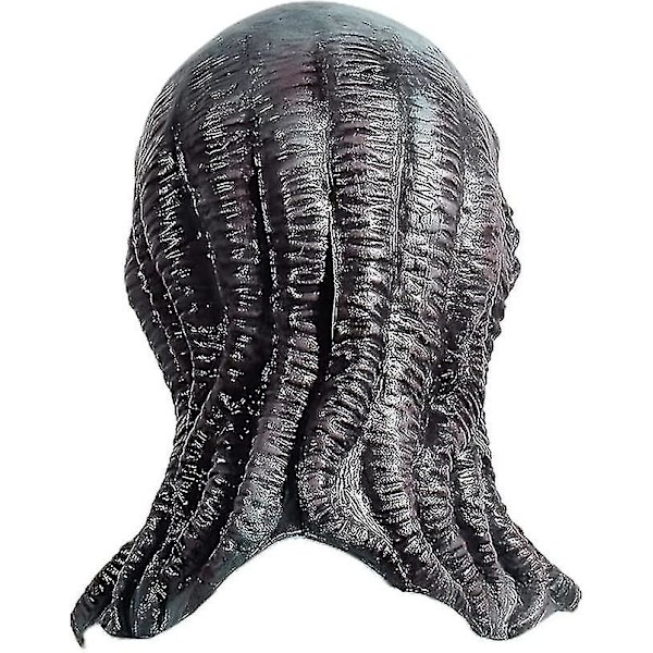 Stranger Things 4 Maske - Vecna Figur Cosplay Gesichtsbedeckung Weiche Latex Kopfbedeckung Halloween Verkleidung Kostüm Requisiten Party Dekor