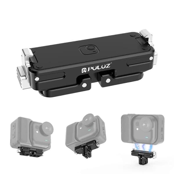 För Insta360 GO Ultra PULUZ Magnetisk Snabbfäste Basfäste