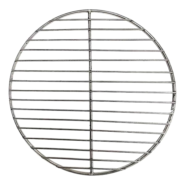 Køkkenudstyr Rustfrit Stål Cirkelgrillgitter Med Tyk Grill og Gitter 304 Grillgitter