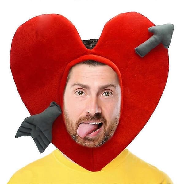 Hjertehat kostume, Valentinsdag kostume tilbehør