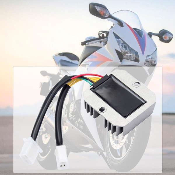 Motorcykel 6 trådar spänningsregulator Likriktare för Gy6 50 150cc 152qmi 157qmj