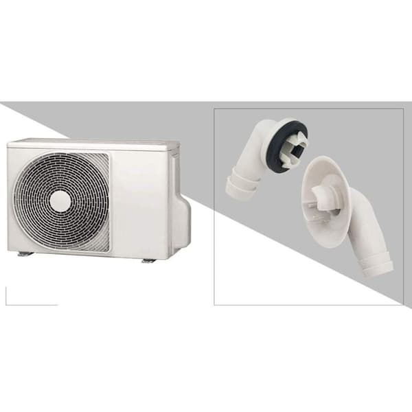 Airconditionerslange, afløbsfitting til airconditionalbuerørforbindelse til udendørs enhedsafløb 1.36 cm
