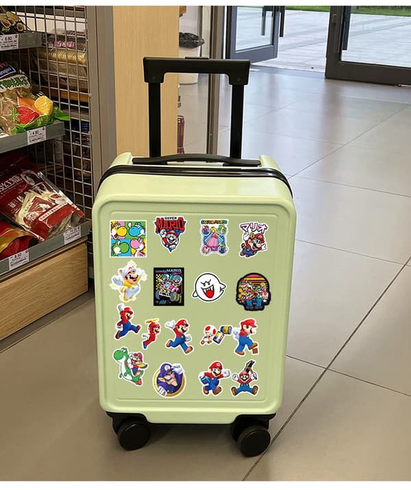 100 tarraa - Super Mario - Sarjakuva - Nintendo multicol