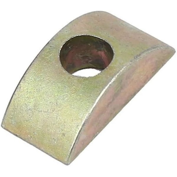 10 stk 8 mm huldiameter Bronzefarvet møbelfugemøtrik Halvmånemøtrikskiver til sammenføjning af møbler.