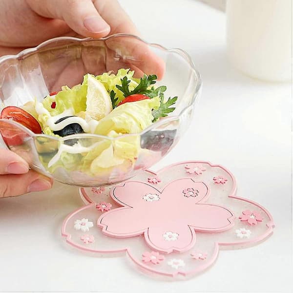 2 kpl PVC Sakura lasinaluset
