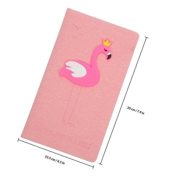 Flamingo notatbok for forretningsbruk 1 sett